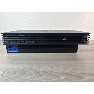 Sony Playstation 2 PS2 Fat Console SCPH-30001- Black- Working- CONSOLE ONLY
